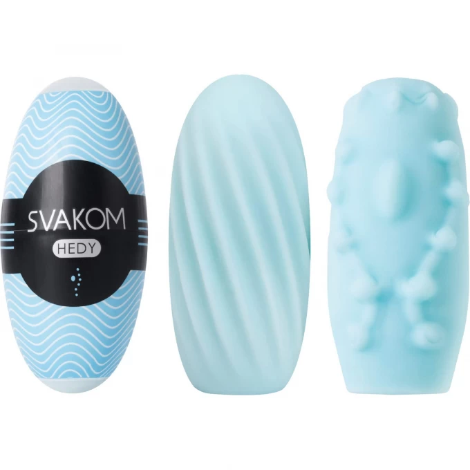 Мастурбатор SVAKOM HEDY голубой SSMC02_One Мастурбатор SVAKOM HEDY голубой SSMC02_One